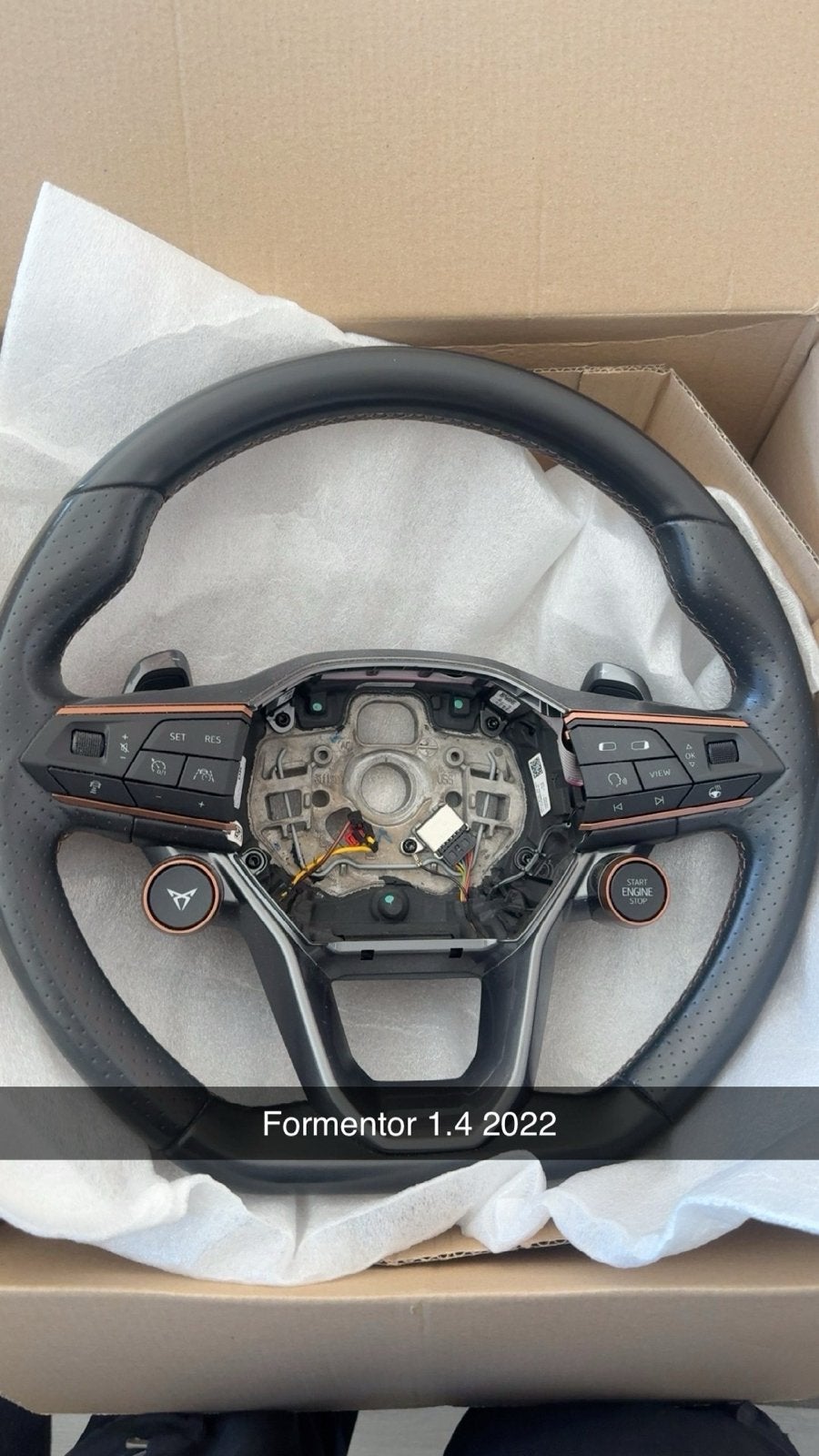 Stuurwiel Cupra Formentor 1.4 Hybride 2022, Ophalen of Verzenden, Gebruikt, Seat
