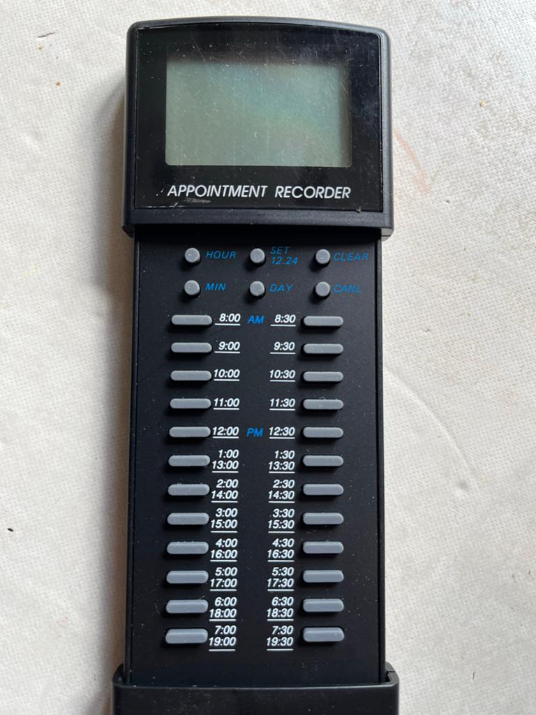 Afspraak opnameapparaat appointment recorder, Ophalen of Verzenden