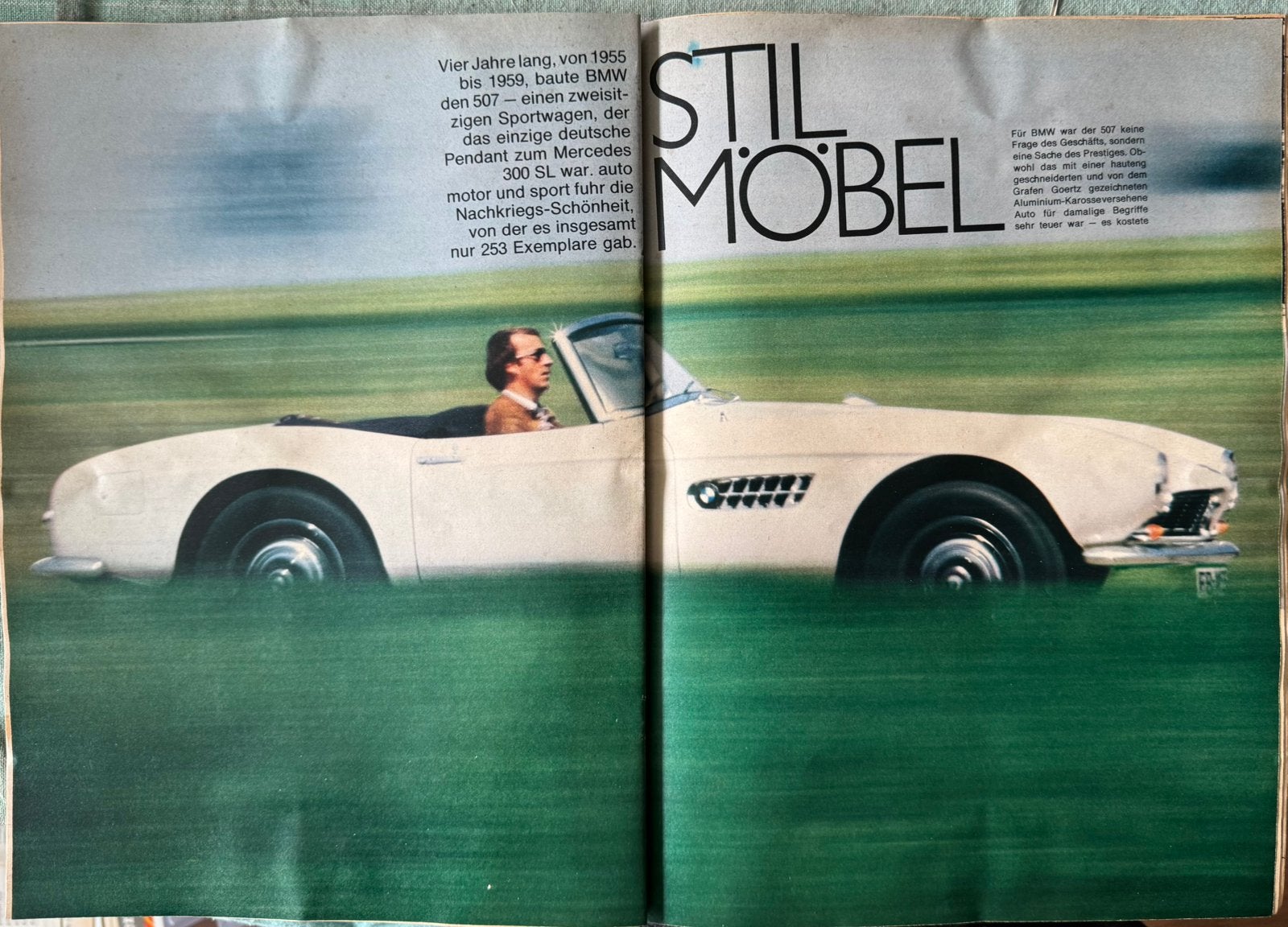 Verslag 1973 BMW 507, Verzenden, Gebruikt, Auto's