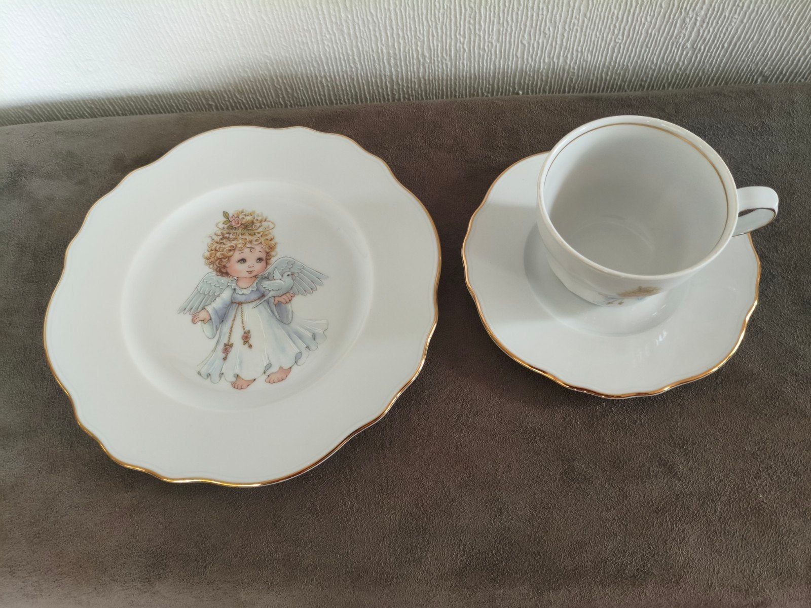 CreaTable 'Engel' Porseleinen Servies - Kerst/Communie, Antiek en Kunst, Ophalen of Verzenden