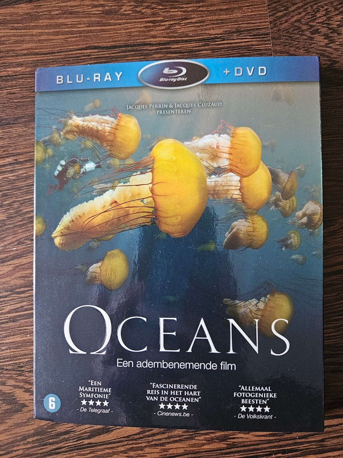 Oceans Blu-ray + DVD - documentaire, Cd's en Dvd's, Documentaire, Verzenden, Nederlands, Documentaire en Educatief