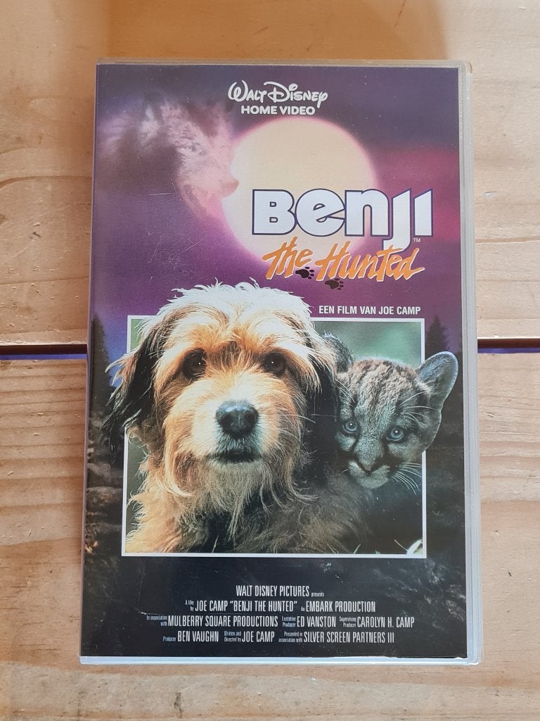 VHS Disney - Benji The Hunted VHS 3059416, Cd's en Dvd's, VHS | Film, Nederlands ondertiteld, Alle leeftijden, Kinderfilm, Ophalen of Verzenden