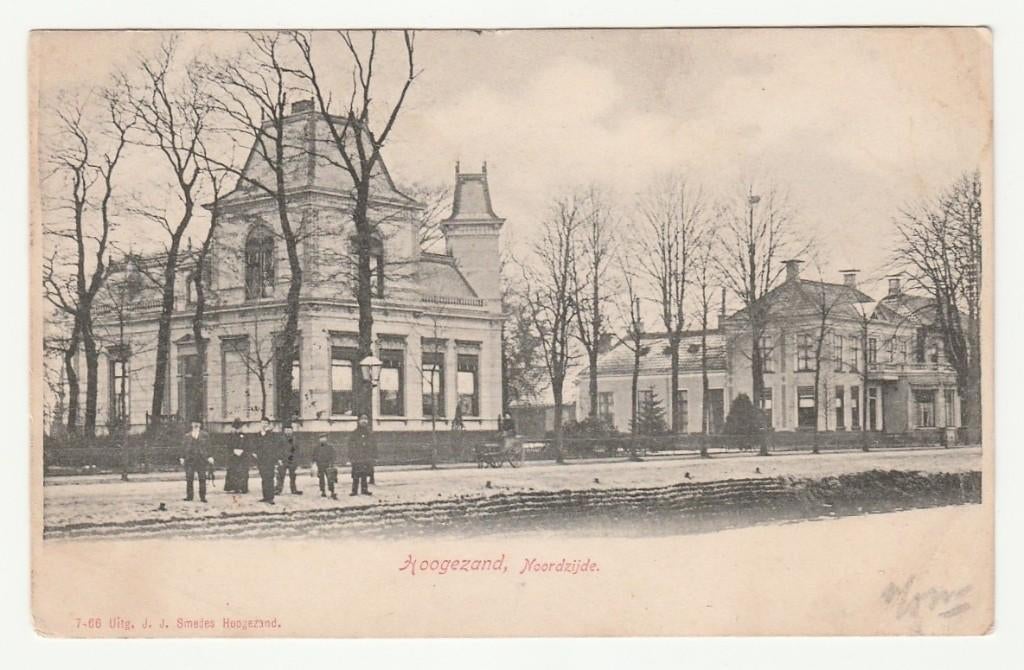 Hoogezand - Noordzijde, met hondenkar, Ophalen of Verzenden, Voor 1920, Gelopen, Groningen