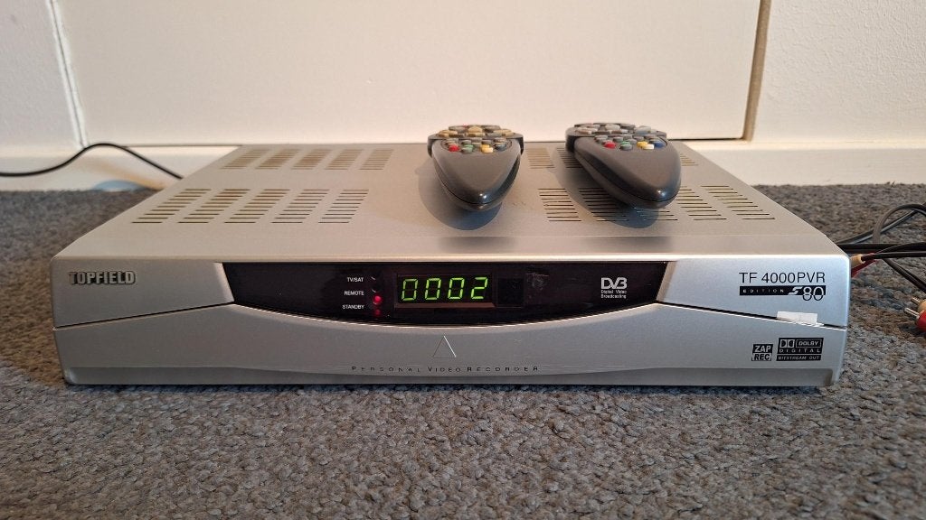Topfield TF 4000 PVR Digitale ontvanger, Overige merken, Ophalen of Verzenden, Minder dan 60 watt, Gebruikt