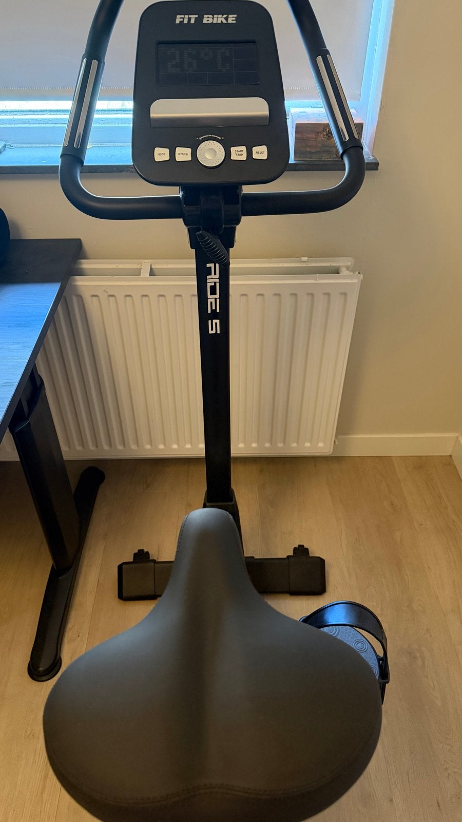 Fit Bike Ride 5 Hometrainer - Zo goed als nieuw, Ophalen, Zo goed als nieuw, Metaal, Benen