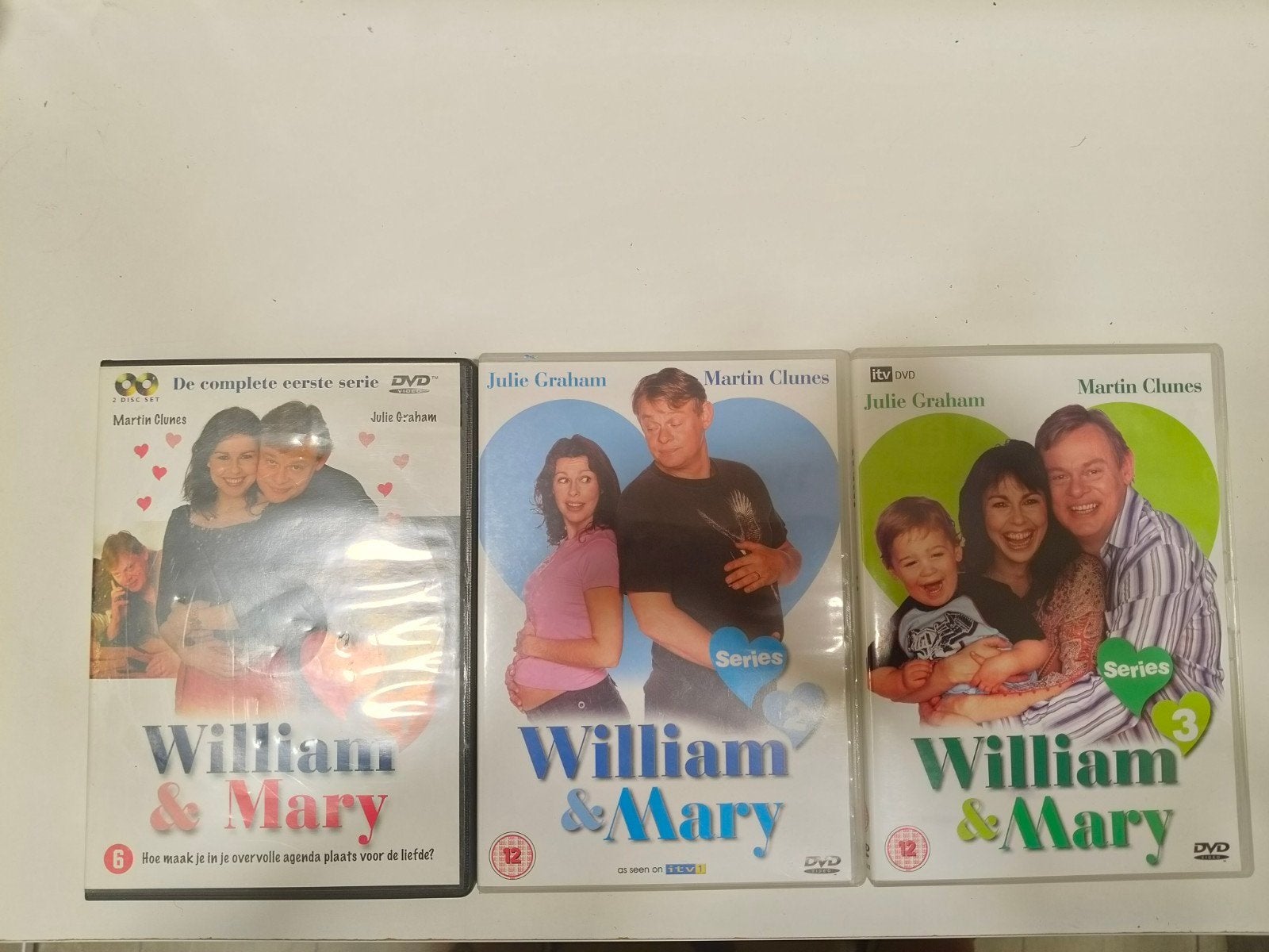 William & Mary DVD - Complete Serie 1, 2 & 3, Engels, Eerste persing, Ophalen of Verzenden, Zo goed als nieuw