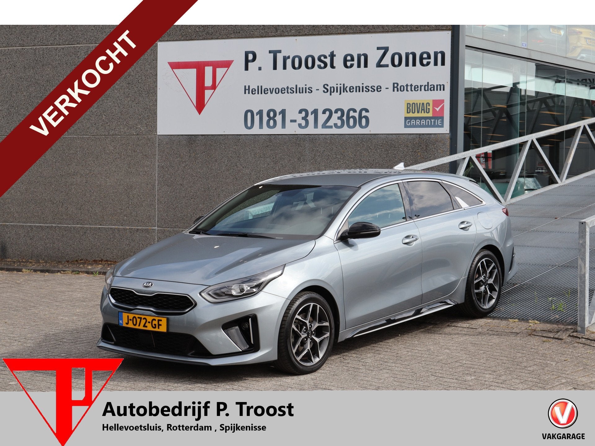 Kia ProCeed 1.0 T-GDI GT-Line Nederlandse auto! Apple carpla, Auto's, Kia, Voorwielaandrijving, 12 maanden, Gebruikt, Leder en Stof