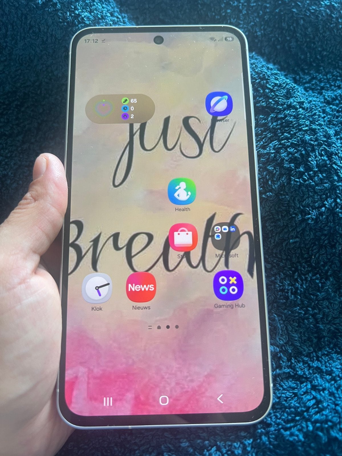 Samsung Galaxy A56 256 GB, Telecommunicatie, Mobiele telefoons | Samsung, Ophalen, Wit, Touchscreen, Zo goed als nieuw
