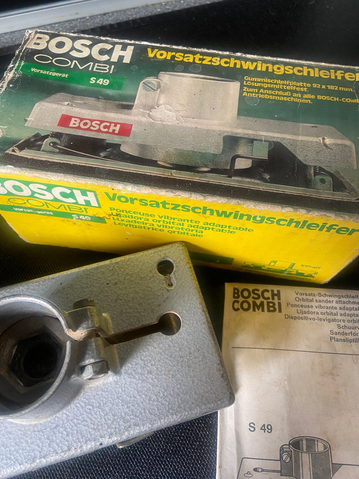 Vlakschuurvoet, Ophalen of Verzenden, Gebruikt, Boormachine