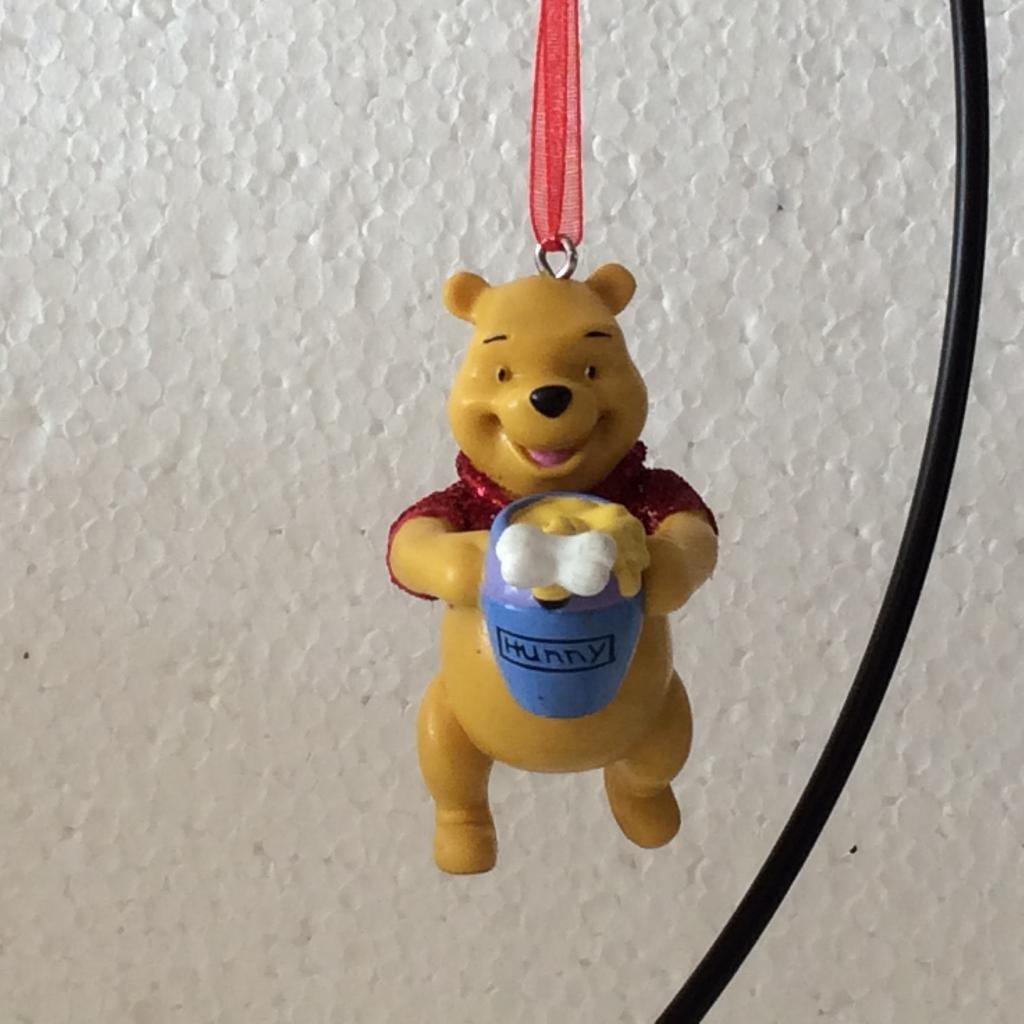 Disney Winnie de poeh - kerstboom hanger winnie nr 2, Verzamelen, Disney, Ophalen of Verzenden, Winnie de Poeh of vrienden, Beeldje of Figuurtje