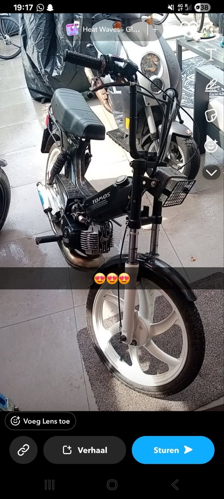 Tomos A3 70cc, Fietsen en Brommers, Brommers | Tomos, Ophalen, 70 cc, Zo goed als nieuw, 1 versnellingen
