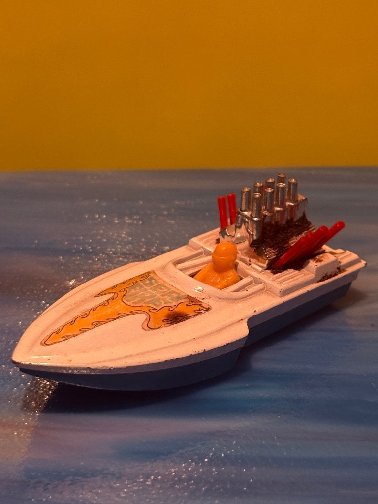 Matchbox Superfast no 5 Seafire 1975 Lesney, Ophalen of Verzenden, Gebruikt