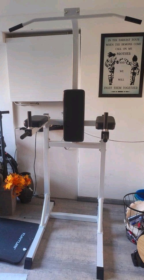 Krachtstation voor thuis: buikspieren en pull-ups 205x110x74, Ophalen