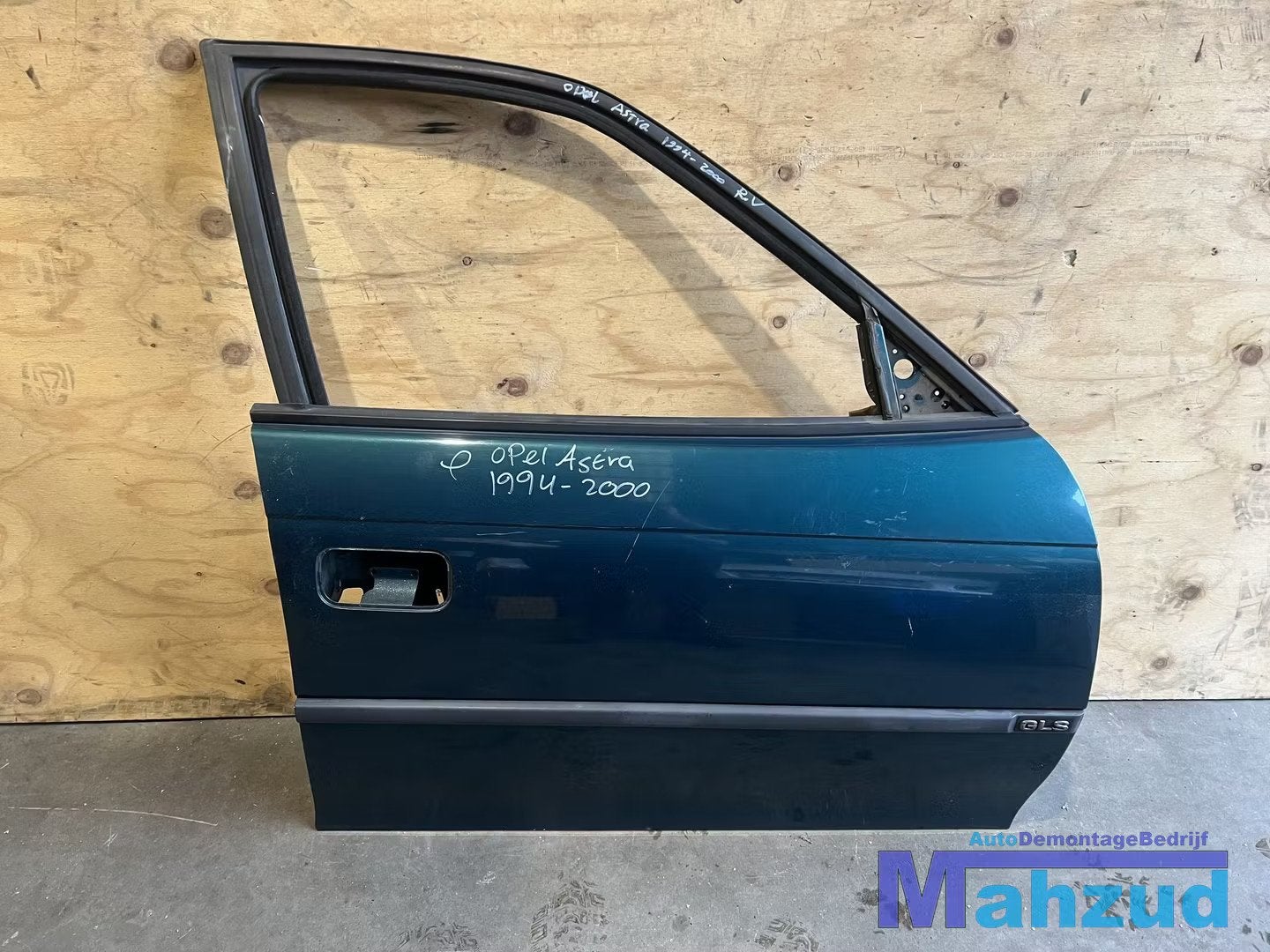 opel astra F groen rechts voor deur 1991-1998, Gebruikt, Deur, Opel Automobile GmbH, Ophalen of Verzenden