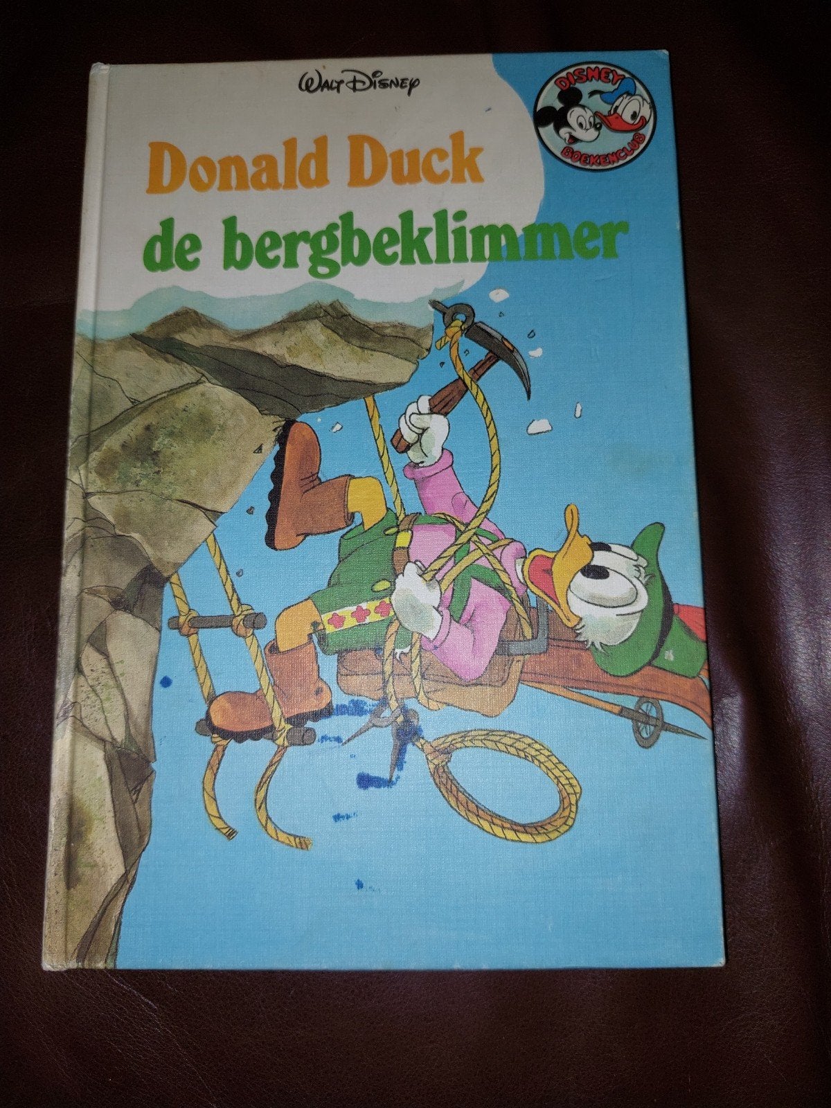 Donald Duck de Bergbeklimmer - Walt Disney Boek, Gelezen, 3 tot 4 jaar, Walt Disney, Ophalen of Verzenden