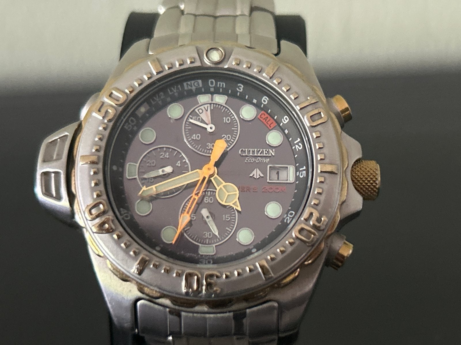 Citizen Eco-Drive Promaster Aqualand  duikhorloge, Gebruikt, Staal, Verzenden, Polshorloge