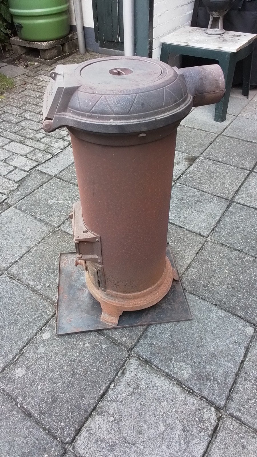 Houtkachel, Ophalen, Gebruikt, Metaal