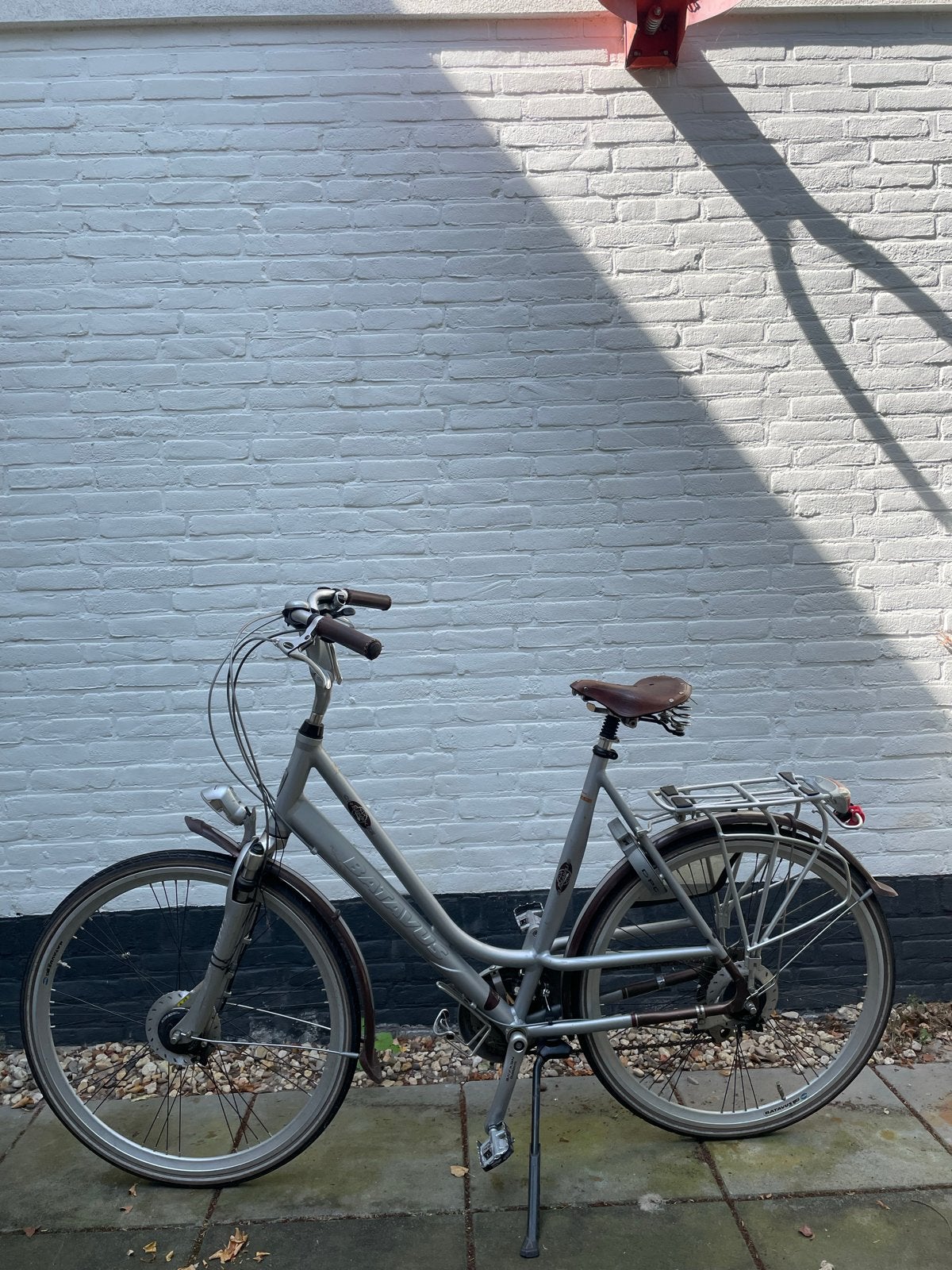 Batavus Royal Class Damesfiets grote maat, Velgrem, Batavus, Gebruikt, (Extra) lage instap