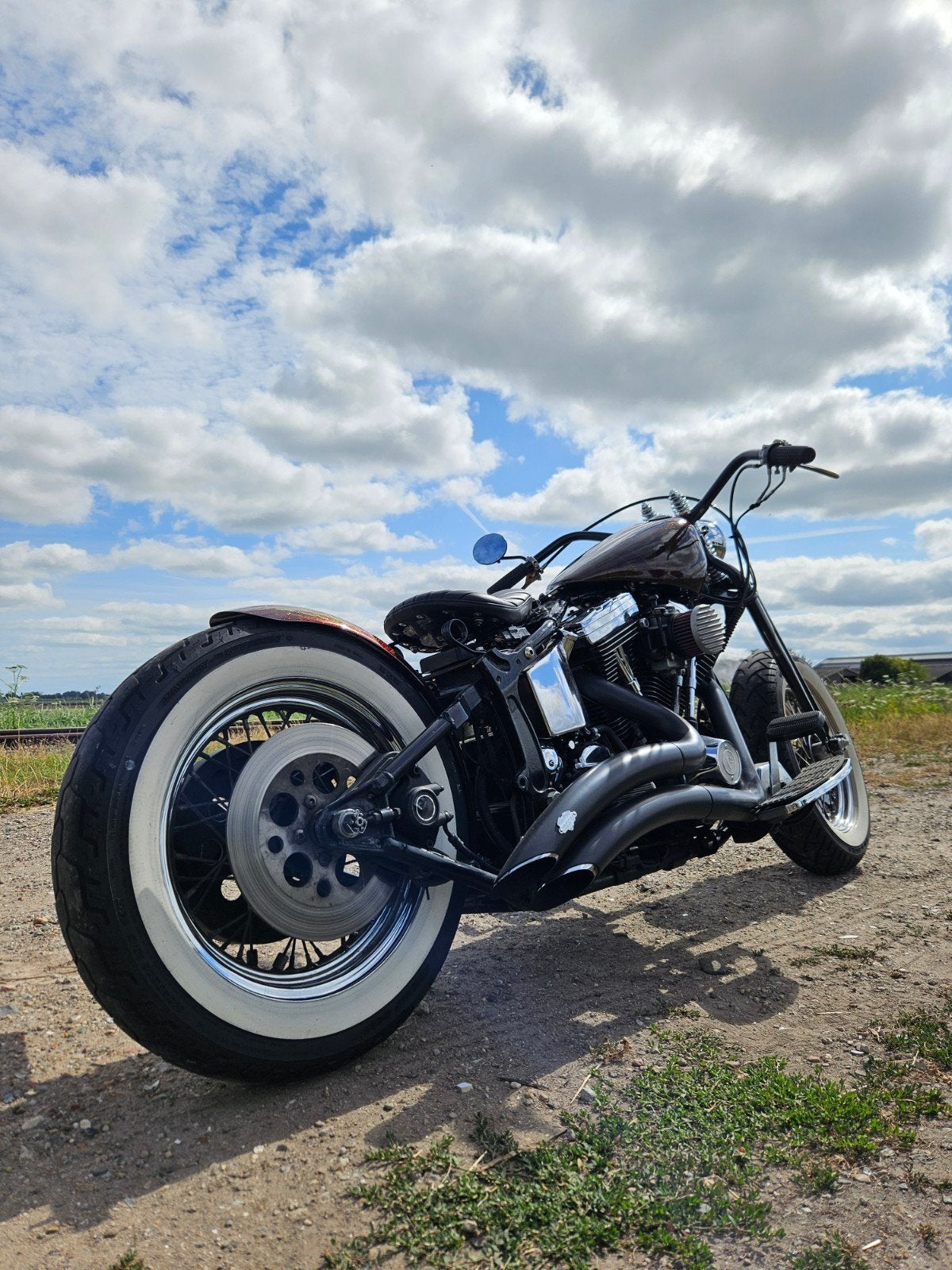BIEDEN VANAF 8.000,- Harley-Davidson Softail Custom Evo, Motoren, Motoren | Harley-Davidson, 2 cilinders, Sportuitlaat, 1340 cc