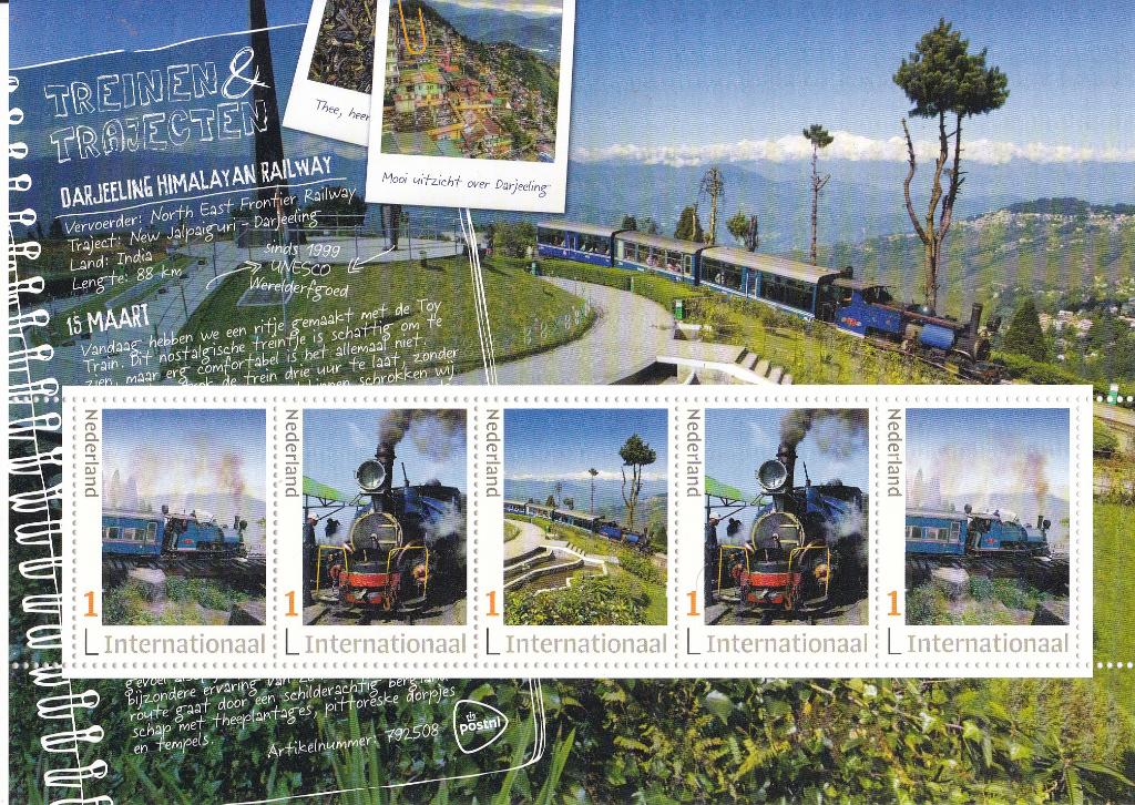 Treinen & Trajecten - Darjeeling Himalayan Railway - MNH, Verzenden, Na 1940, Postfris