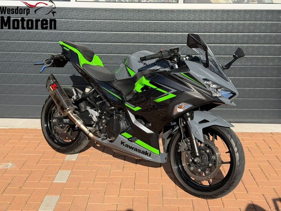*VERKOCHT* KAWASAKI NINJA 400, 2 cilinders, Bedrijf, Onbekend, 399 cc