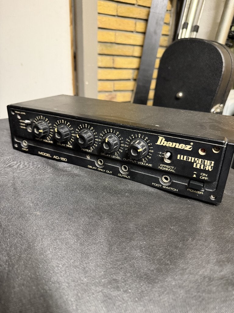 Vintage Ibanez AD-150 Digital Delay Effect, Ophalen of Verzenden, Gebruikt, Delay of Echo
