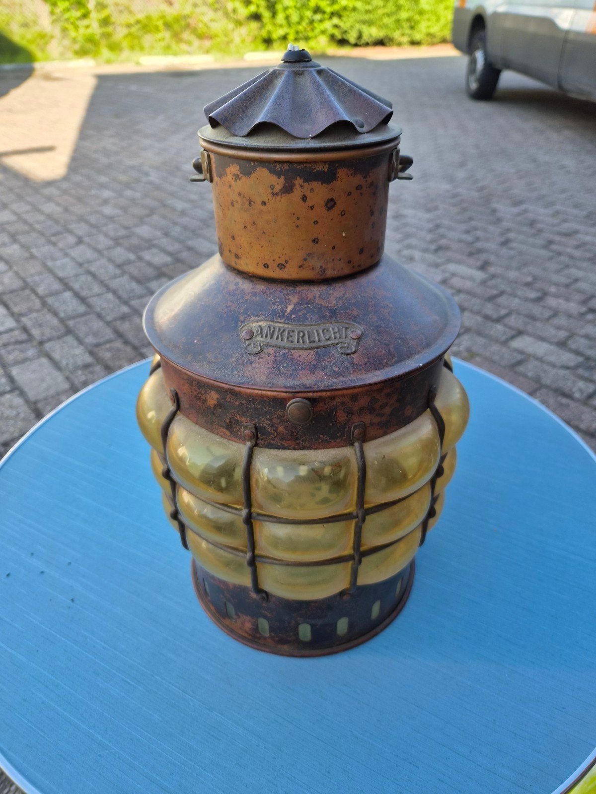 Antieke Ankerlicht Scheepslamp, Ophalen of Verzenden