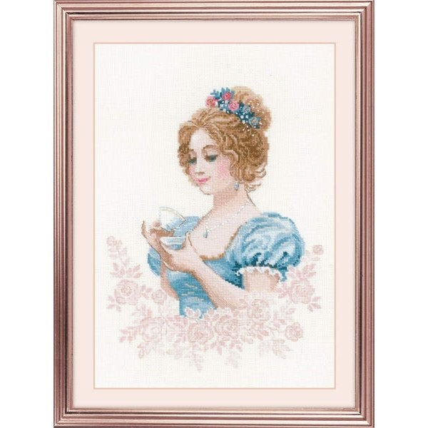 Borduurpakket Afternoon tea club ri1791, Hobby en Vrije tijd, ., Nieuw, Ophalen of Verzenden, .