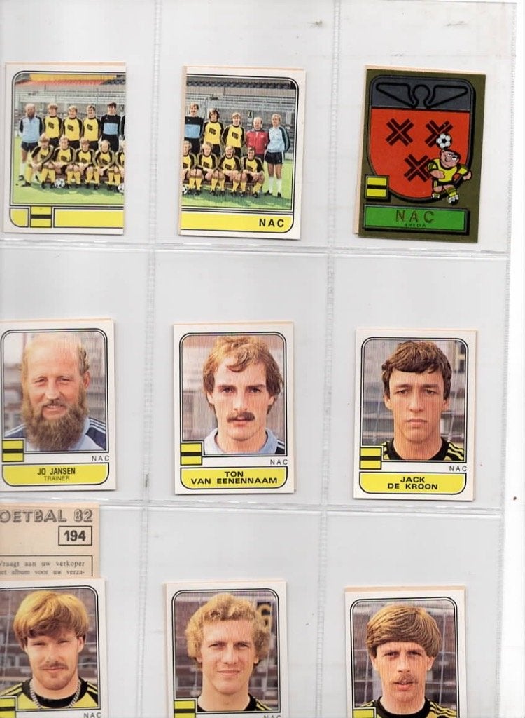 NAC Breda Panini Voetbal, Verzamelen, Verzenden, Nieuw, NAC Breda, Poster, Plaatje of Sticker