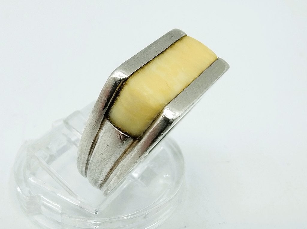 Zilveren unisex ring, Joachim S'Paliu, Spanje, 17 mm, Gebruikt, Info@zilverwebsite.nl, Verzenden, 17 tot 18