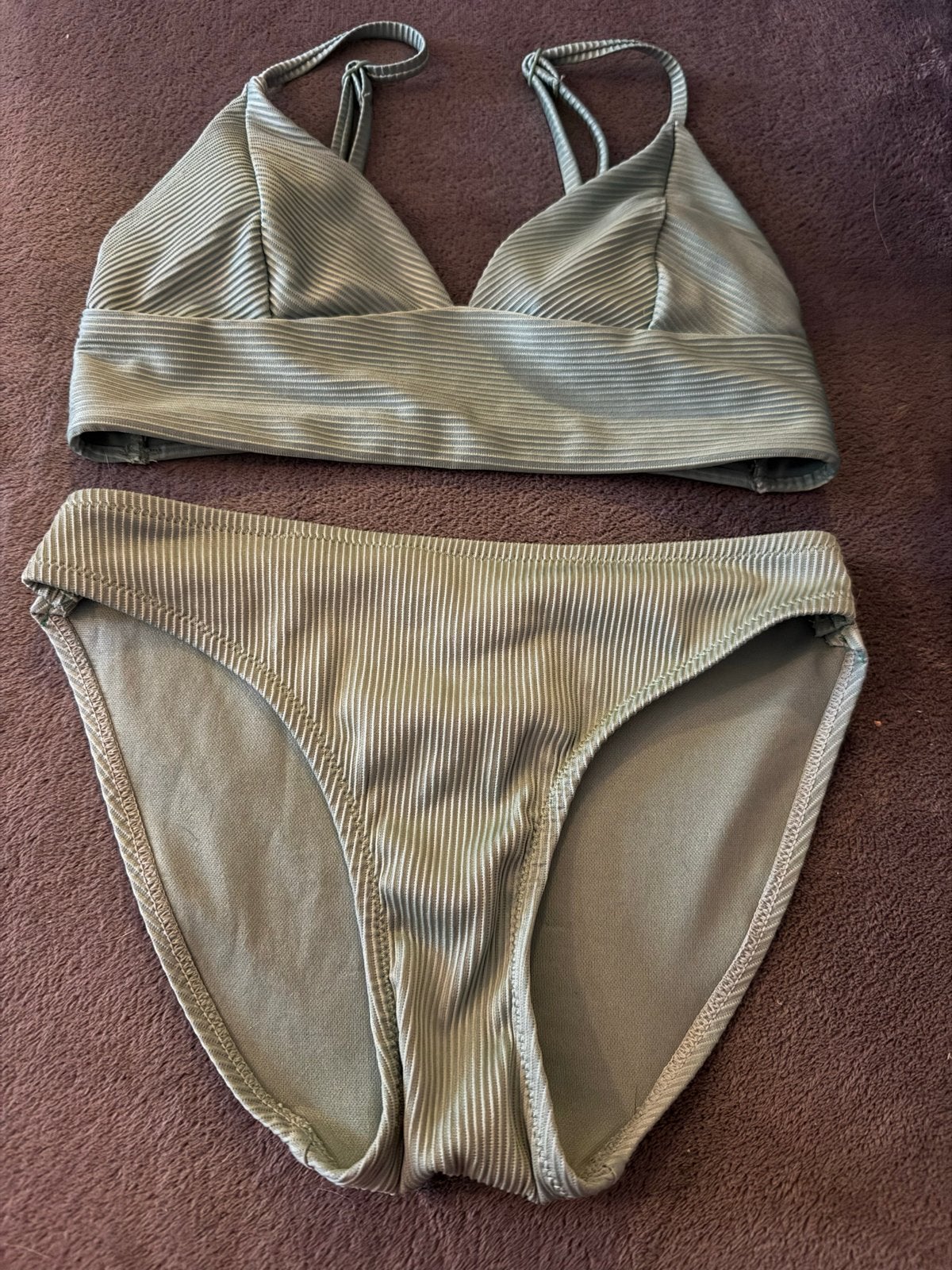 HEMA Bikini XS Groen Zo goed als nieuw, Ophalen of Verzenden, Zo goed als nieuw, Groen, Bikini