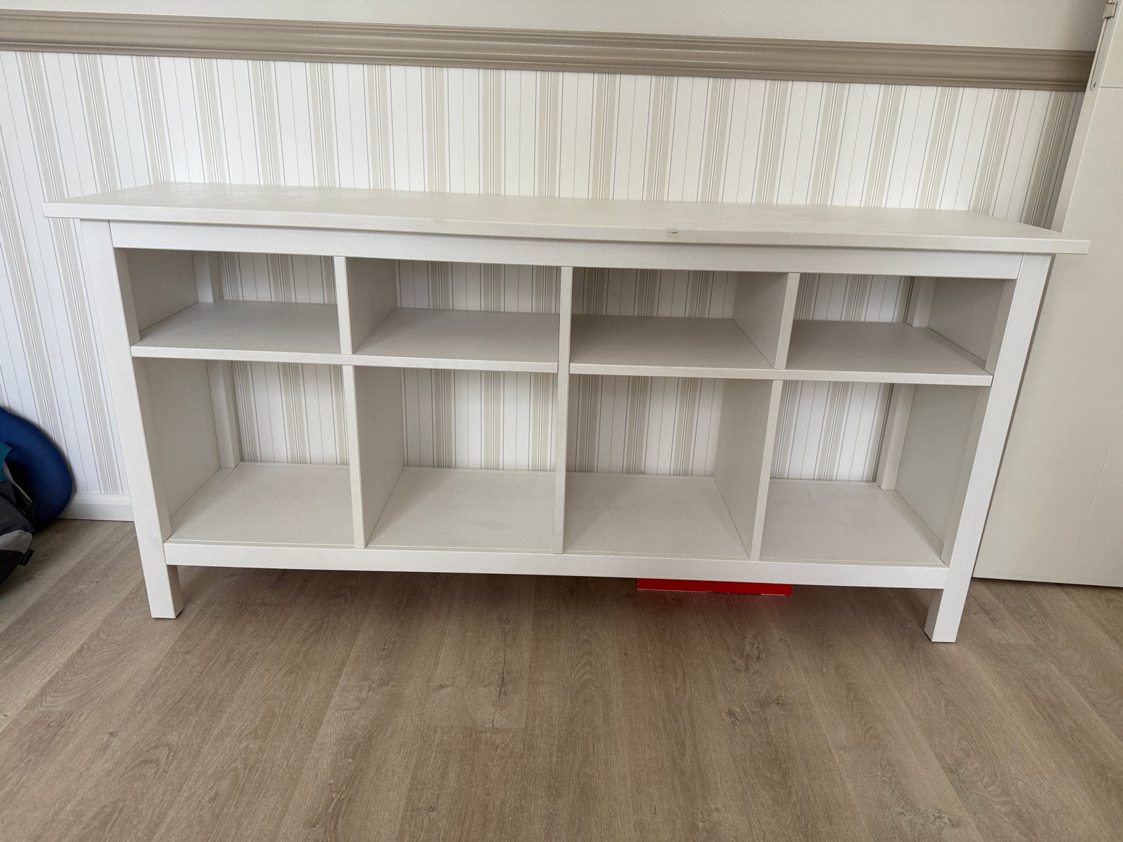 Ikea Hemnes sidetable/schoenenkast wit, Ophalen, Gebruikt