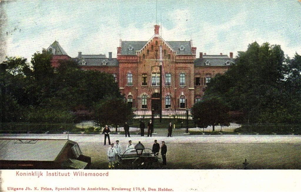 Koninklijk Instituut Willemsoord - Den Helder - 1907 gelopen, Verzenden, Voor 1920, Gelopen, Noord-Holland