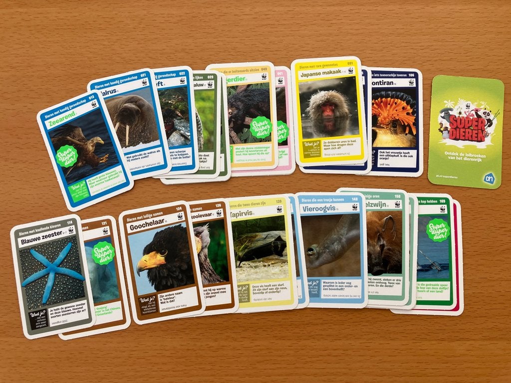 AH Superdieren Plaatjes 2012, Albert Heijn, Ophalen of Verzenden