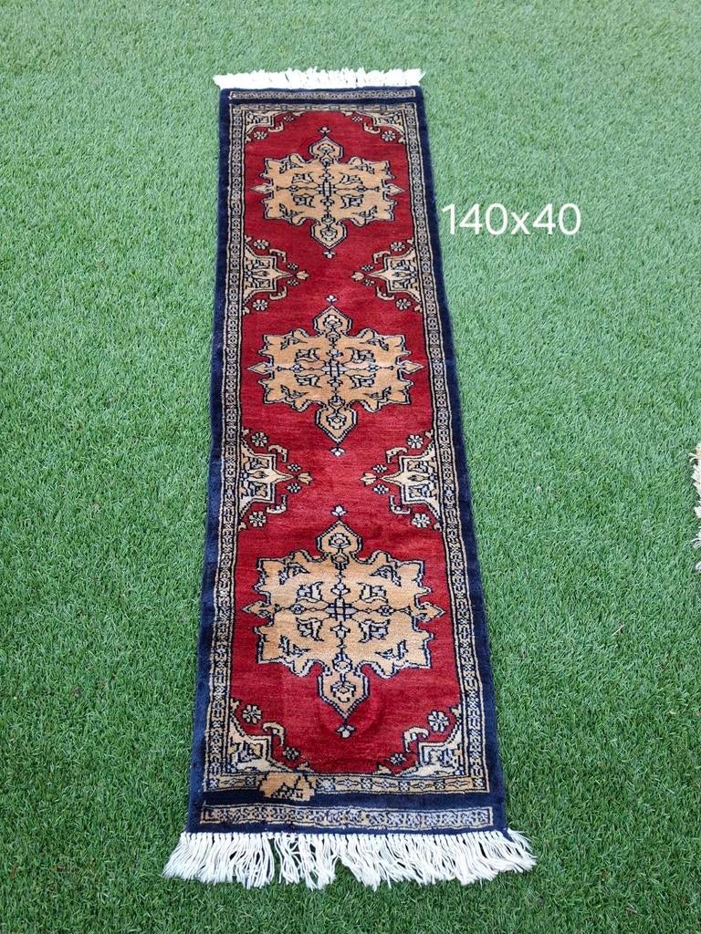 Mooi Perzische loper 140x40, Ophalen, 200 cm of meer, 50 tot 100 cm, Zo goed als nieuw