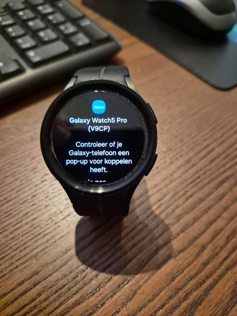 Samsung smartwatch 5pro (44 mm) zwart, Ophalen of Verzenden