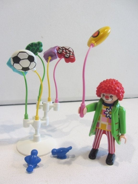 Playmobil Ballonnenverkoper – 5546  clown, Gebruikt, Complete set, Overige typen, Ophalen of Verzenden