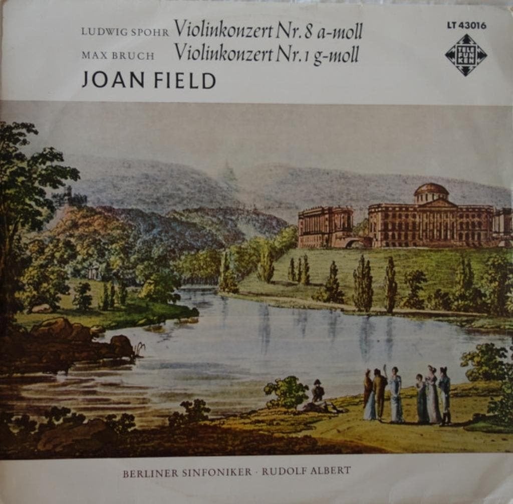 Ludwig Spohr Max Bruch Joan Field – Violinkonzert, Cd's en Dvd's, Kamermuziek, Ophalen of Verzenden, Zo goed als nieuw, 12 inch