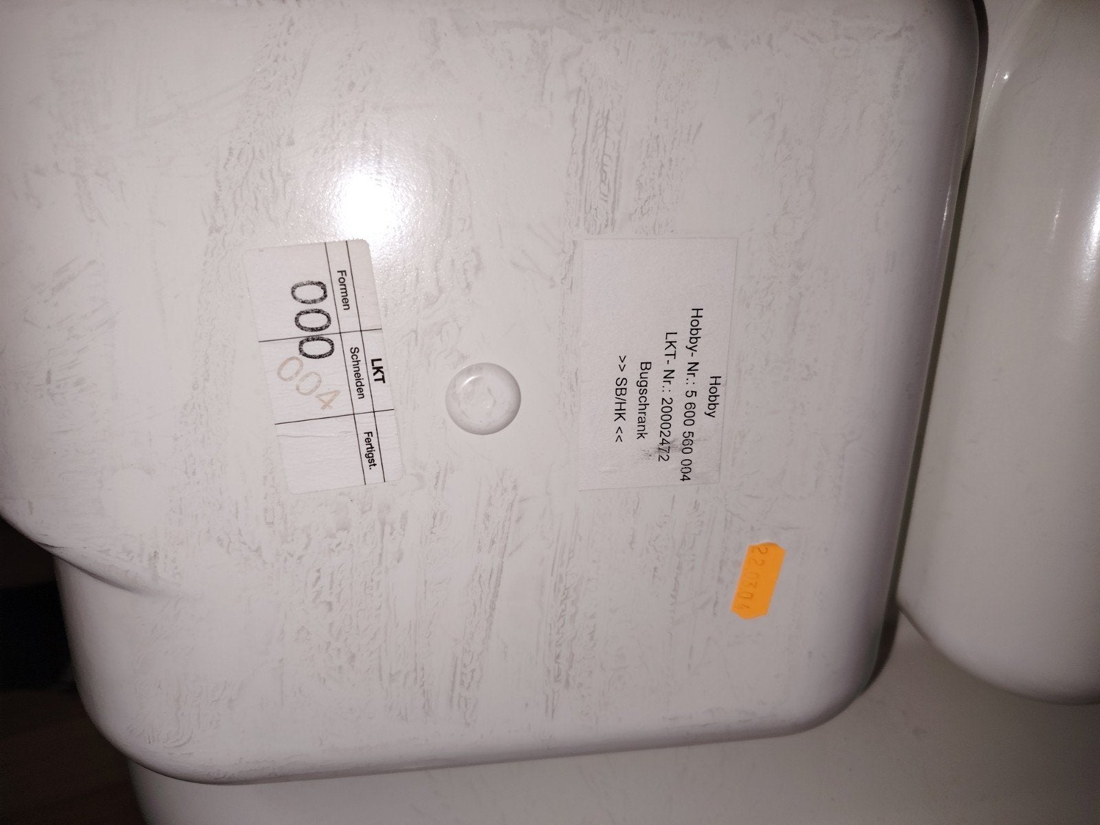 Badkamer/Toilet voor Hobby Deluxe Easy 400 Caravan, Caravans en Kamperen, Ophalen, Gebruikt