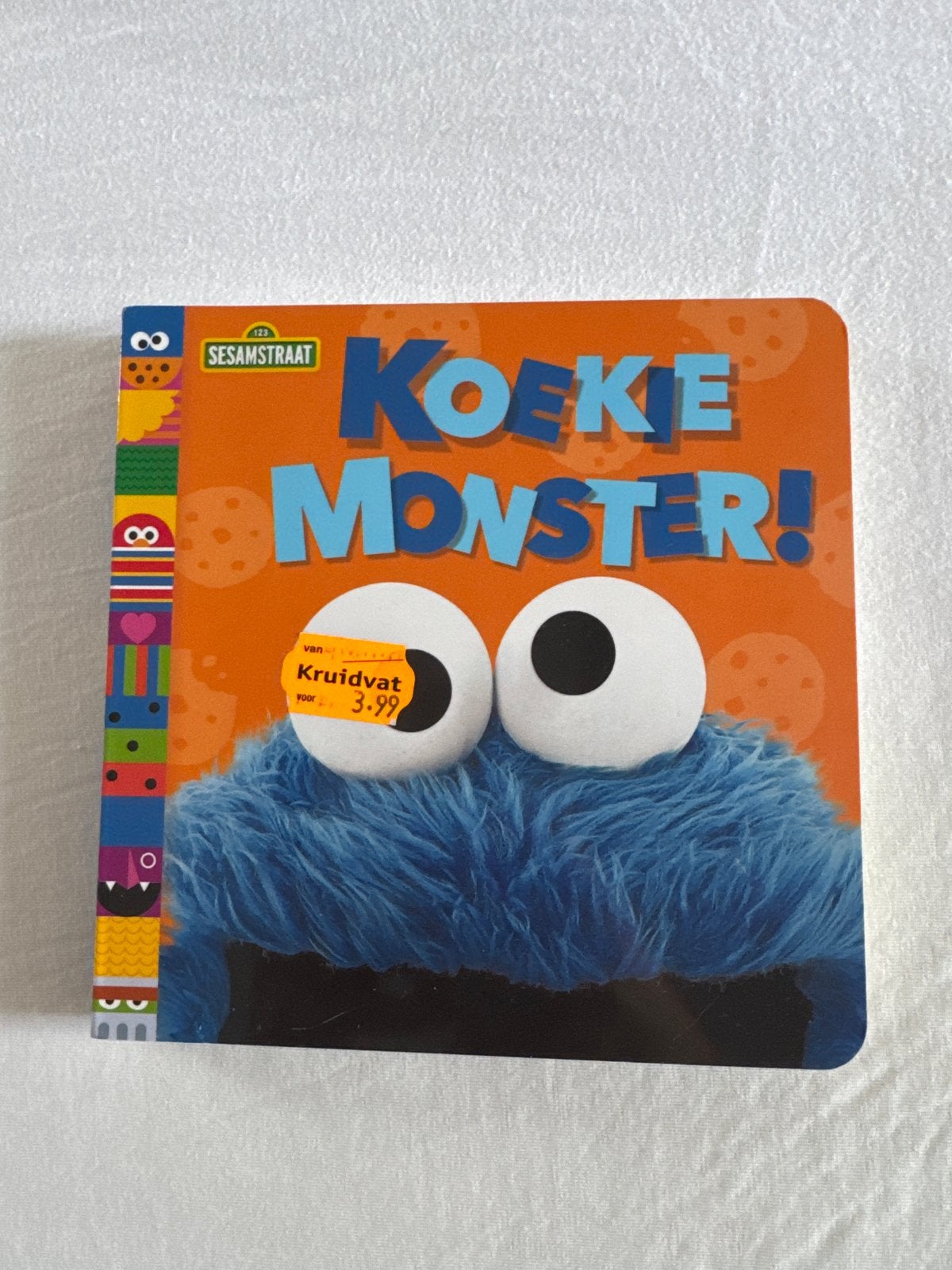 Sesamstraat Koekie Monster! Boek - Zo goed als nieuw, 5 of 6 jaar, Fictie algemeen, Jongen of Meisje, Ophalen of Verzenden