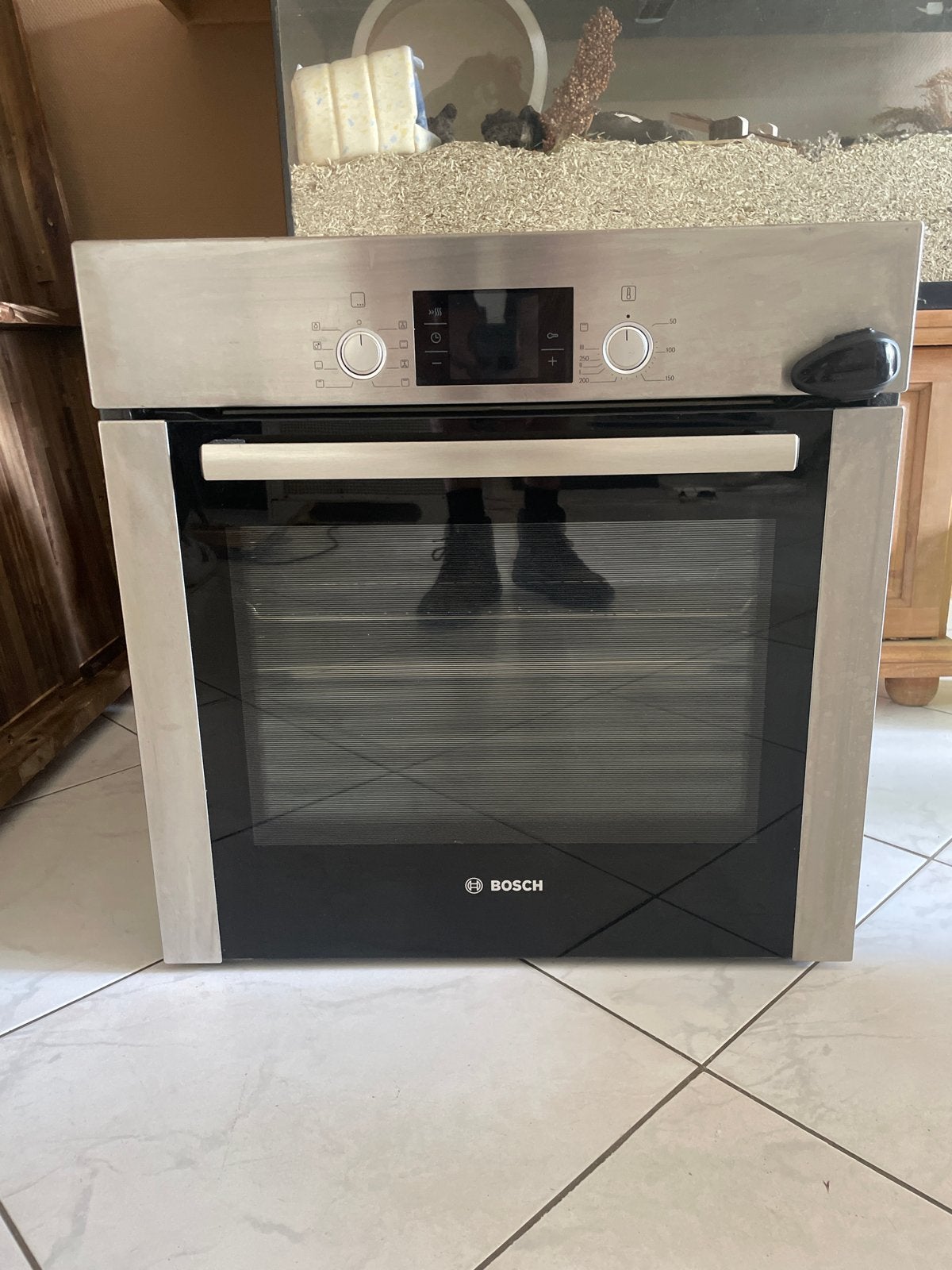 Bosch Inbouw Oven - Zo goed als nieuw, Ophalen, Oven, Hete lucht, Bosch