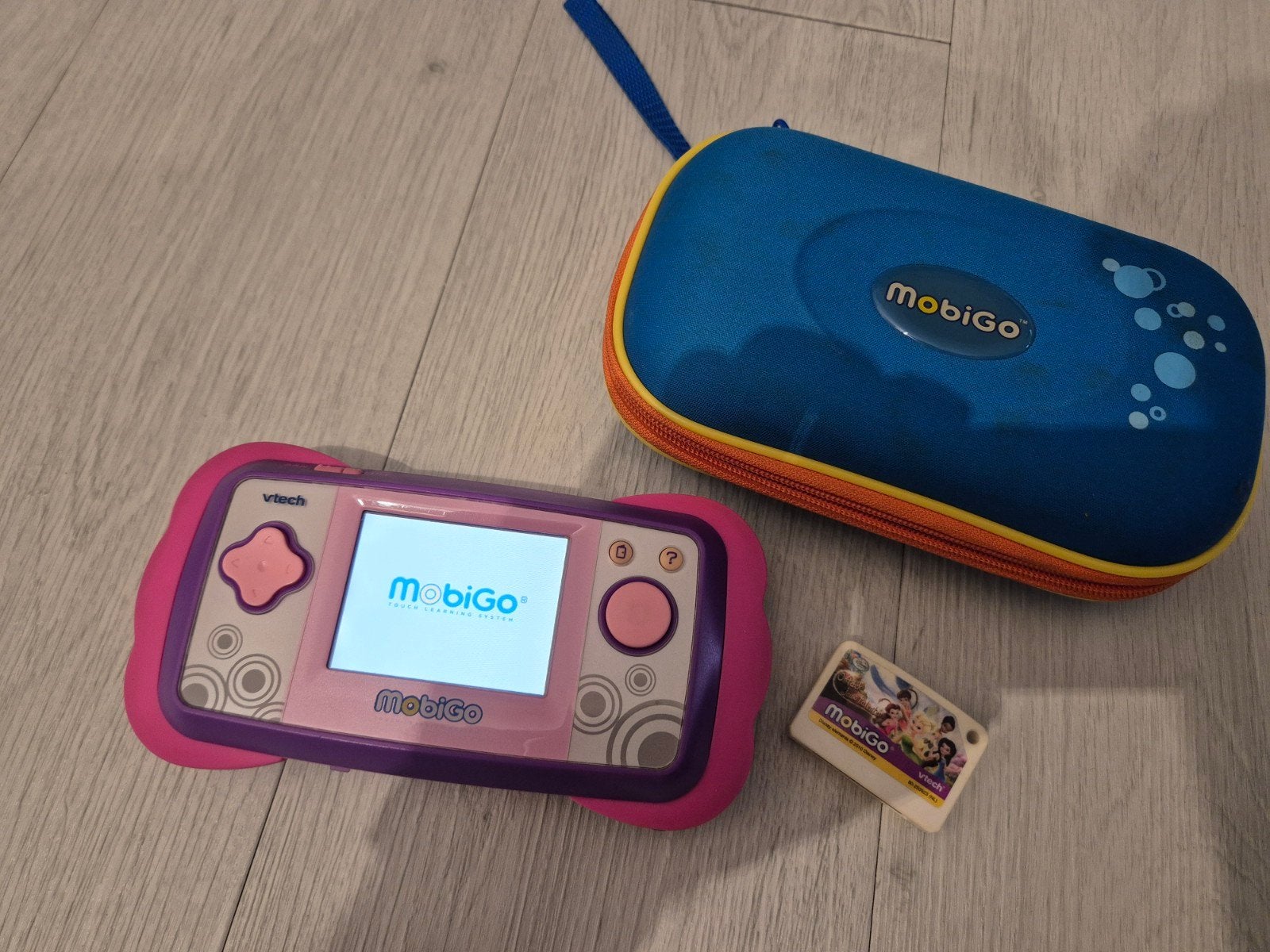 VTech MobiGo roze met spel en gedownloade spellen, Ophalen of Verzenden
