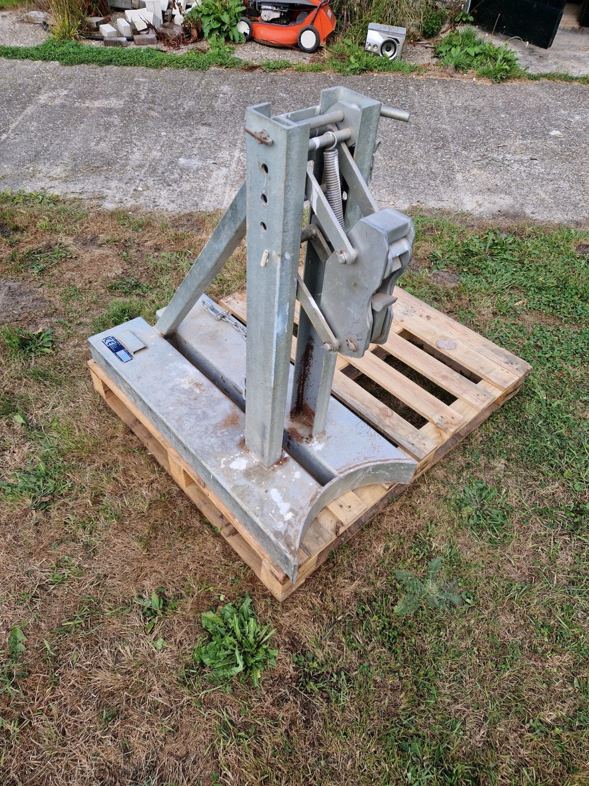 200L drum hijs hulpstuk heftruck ZYatWork DH1, Ophalen, Zo goed als nieuw