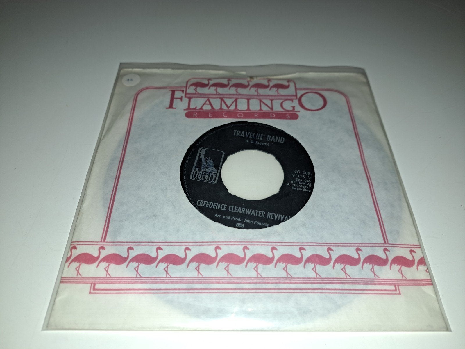 7" Creedence Clearwater Revival : Travelin' band, Ophalen of Verzenden, Gebruikt, Pop