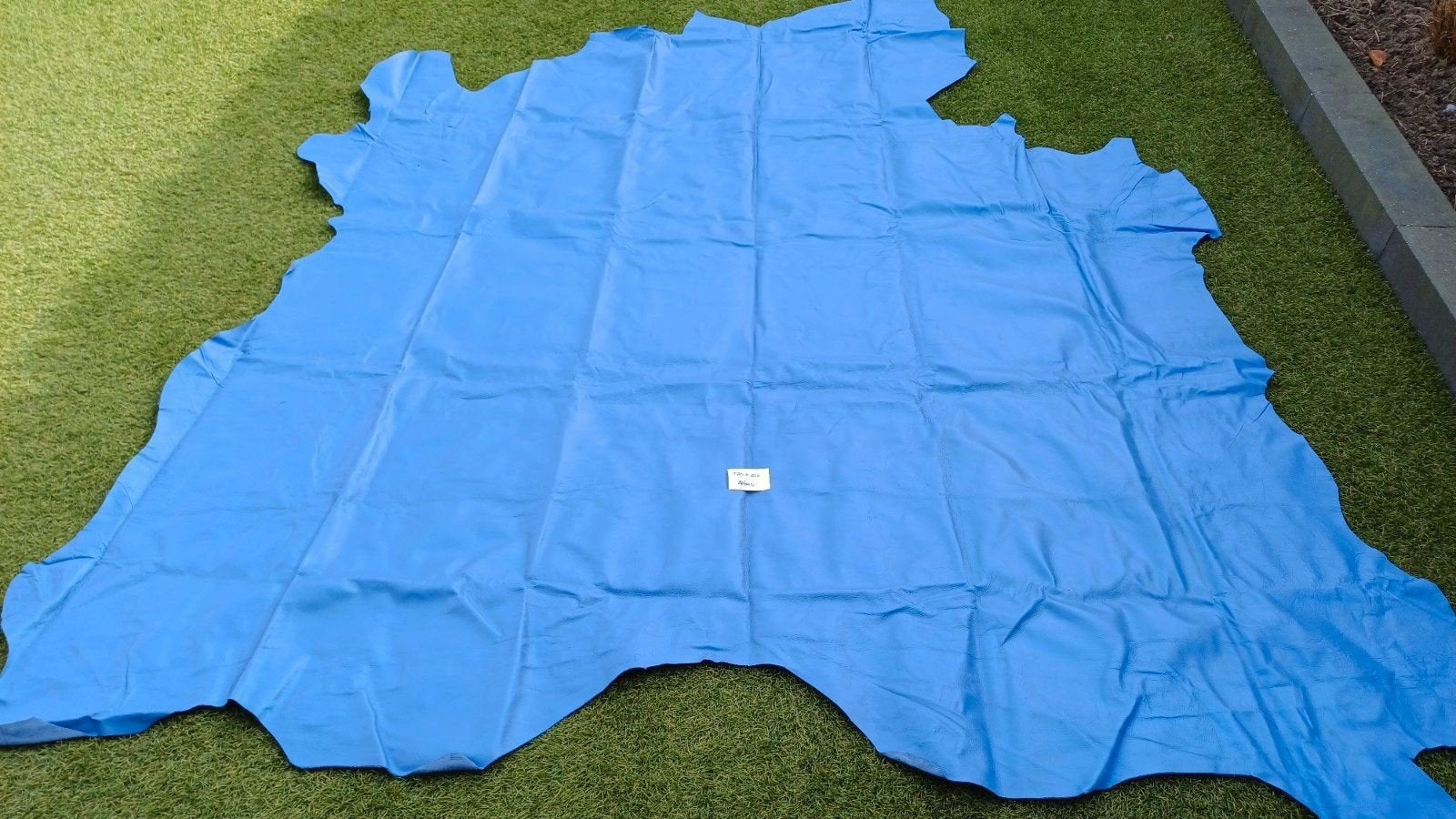 INDUSTRIEEL LEDER>KLEUR: BLAUW> BOOT/ MOTOR/ KUSSEN/ ENZ., Blauw, Leer of Kunstleer, Nieuw, Ophalen of Verzenden