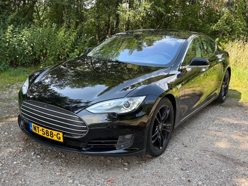 Tesla Model S 2015 Zwart, Auto's, Lane Keeping Assist, Zwart, 38 min, Model S