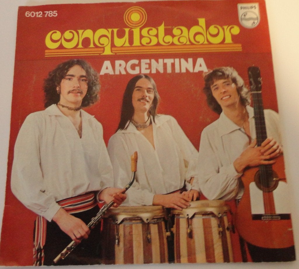 Conquistador > Argentina, Cd's en Dvd's, Ophalen of Verzenden, Gebruikt, 7 inch, Pop