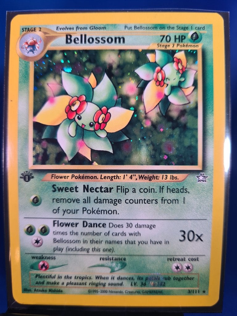Bellossom 3/111 - Neo Genesis (1st edition), Verzenden, Gebruikt