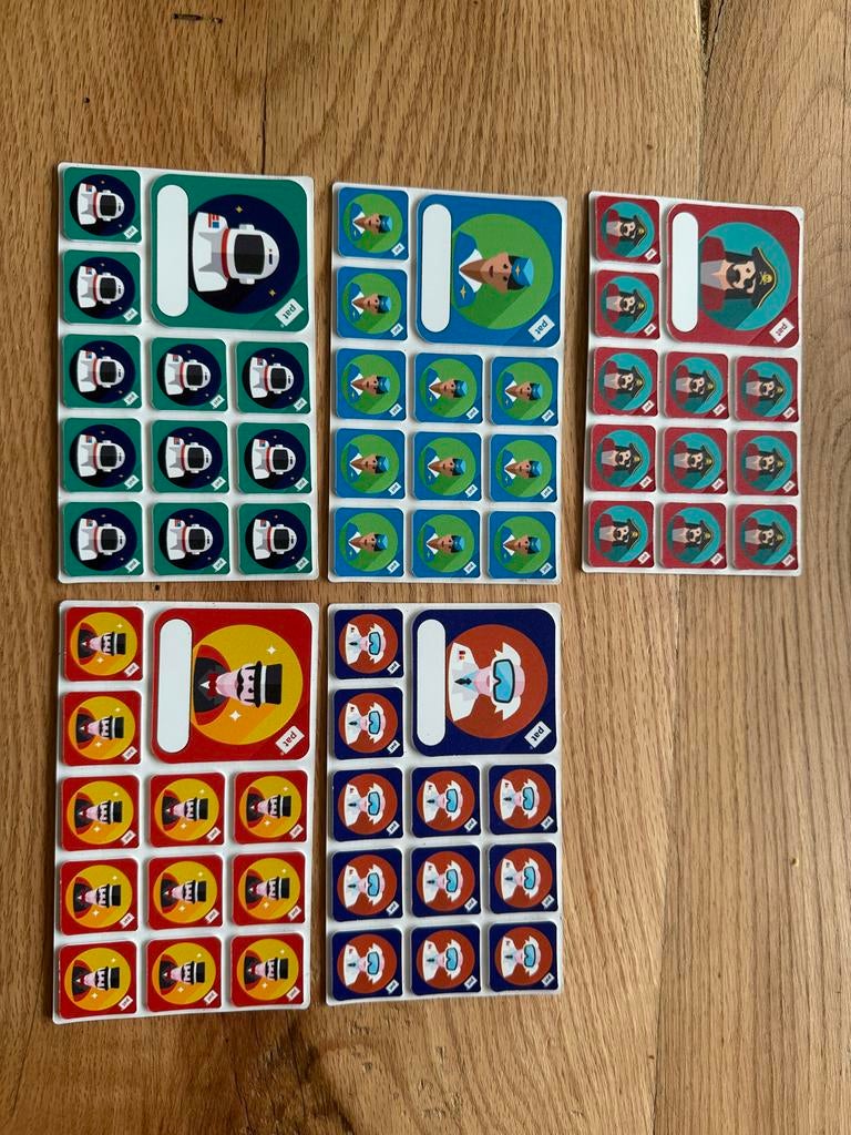 Patboard team iconen set, Ophalen, Zo goed als nieuw, Meerdere plaatjes