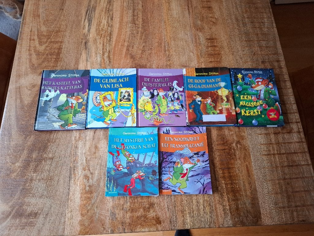 Boeken geronimo Stilton, Ophalen of Verzenden, Gelezen, Geronimo Stilton, Fictie algemeen